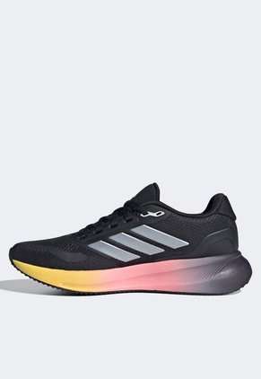 Tenis Running Negro-Rosa-Amarillo adidas Performance Runfalcon 5