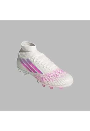 Guayos Adidas Mujer F50 Sparkfusion League FG/MG - Blanco/Rosa
