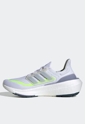 Tenis Running Gris Claro-Verde Neón adidas Performance Ultraboost Light