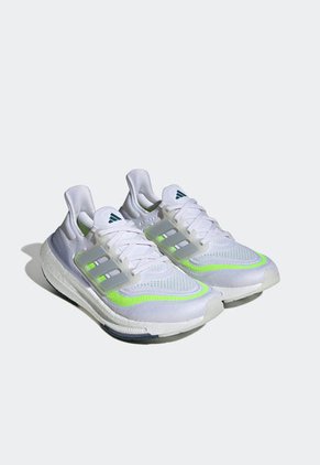 Tenis Running Gris Claro-Verde Neón adidas Performance Ultraboost Light