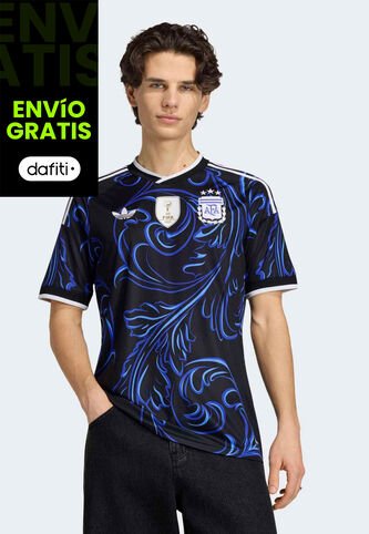 Camiseta Selección Argentina adidas Originals Visitante 26 Negro adidas Performance