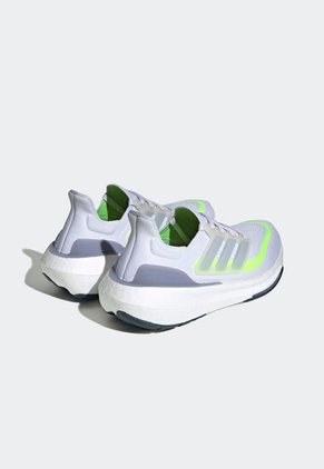 Tenis Running Gris Claro-Verde Neón adidas Performance Ultraboost Light