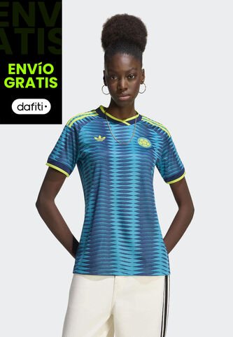 Camiseta Selección Colombia adidas Originals visitante 26 Azul adidas Performance