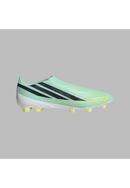 Guayos Adidas Hombre F50 Hyperfast League Laceless FG - Verde - Fútbol | Terreno Firme