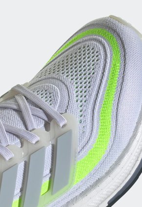 Tenis Running Gris Claro-Verde Neón adidas Performance Ultraboost Light