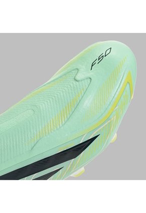 Guayos Adidas Hombre F50 Hyperfast League Laceless FG - Verde - Fútbol | Terreno Firme