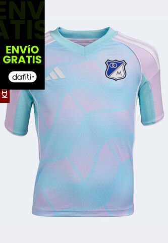 Camiseta adidas Performance Visitante de Millonarios FC 2026 Lila adidas Performance