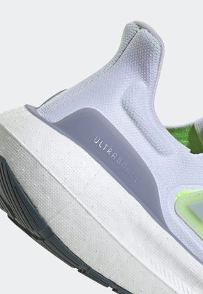 Tenis Running Gris Claro-Verde Neón adidas Performance Ultraboost Light