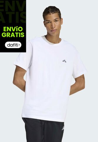 Camiseta adidas Sportswear Graphic Summer Slide Trim Blanco adidas Performance