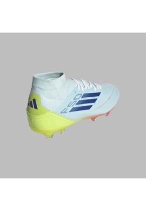 Guayos Adidas Mujer F50 League Mid Cut FG - Azul-Multicolor