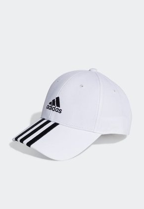 Gorra Blanco-Negro adidas Performance 3 Rayas