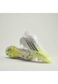 Guayos Adidas Mujer F50 SparkFusion Elite FG/MG - Blanco/Amarillo de adidas Performance