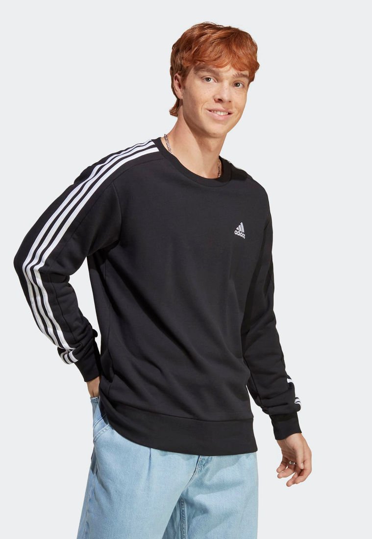 Buzo Negro Blanco adidas Performance Essentials 3 Rayas Compra Ahora Dafiti Colombia