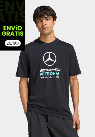 Camiseta adidas Sportswear Mercedes - AMG Petronas Fórmula 1 Team DNA Negro adidas Performance