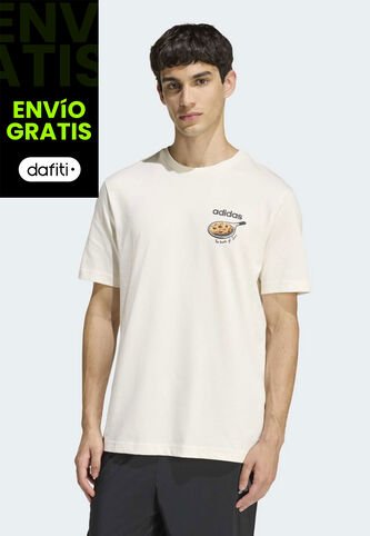 Camiseta adidas Sportswear Graphic Snack Cookie Marfil adidas Performance