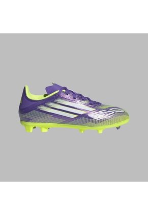 Guayos Adidas Kids F50 League FG/MG - Morado/Verde
