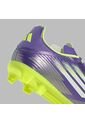 Guayos Adidas Kids F50 League FG/MG - Morado/Verde de adidas Performance