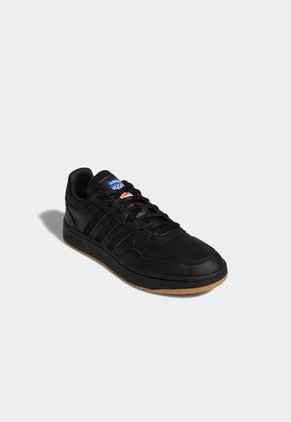 Tenis Lifestyle Negro-Café adidas Performance Hoops 3.0 Low Classic Vintage
