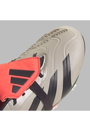 Guayos Adidas Predator Elite  Lengu Plegable FG Kids-Gris