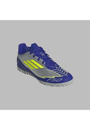 Torretin Adidas Kids F50 TF-Plateado-Azul
