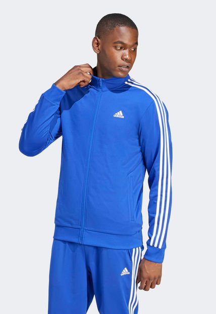 Chaqueta Azul Royal-Blanco adidas Sportswear Essentials