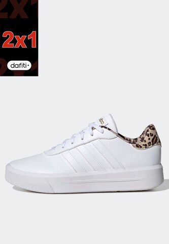 Tenis adidas Sportswear Court Plataforma Blanco adidas Performance