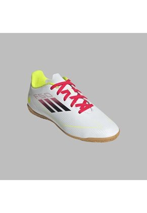 Tenis Adidas Kids F50 Club IN-Blanco