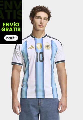 Camiseta adidas Performance Local Argentina 26 Messi Blanco adidas Performance