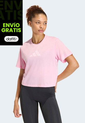 Camiseta adidas Performance Essentials Rosa adidas Performance