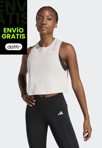 Camiseta adidas Performance Essentials Boxy Workout Beige adidas Performance