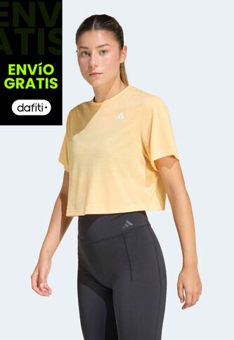 Camiseta adidas Performance Train Essentials Boxy Amarillo adidas Performance
