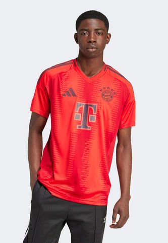 Camiseta Rojo-Negro adidas Performance FC Bayern Local 24/25 adidas Performance