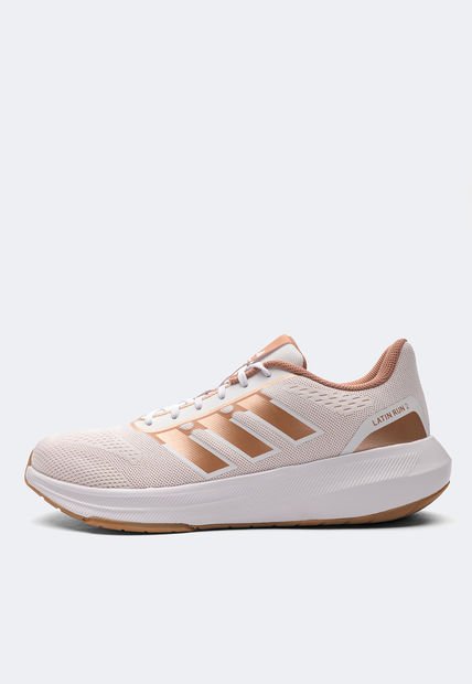 Tenis Running Blanco-Dorado-Café adidas Performance Latin Run 2.0