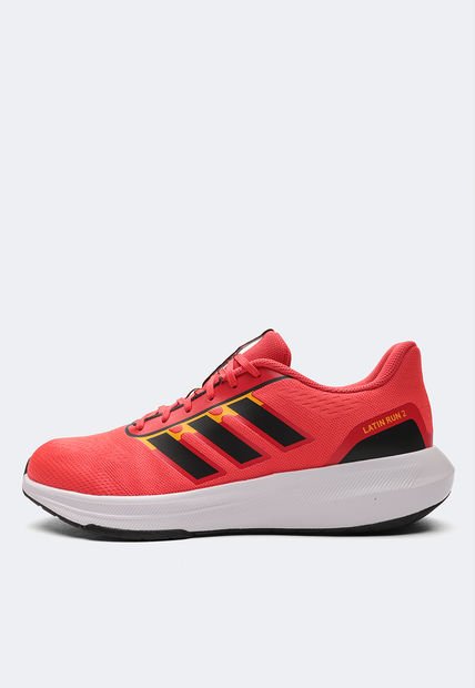 Tenis Running Rojo-Blanco-Negro adidas Performance Latin Run 2.0