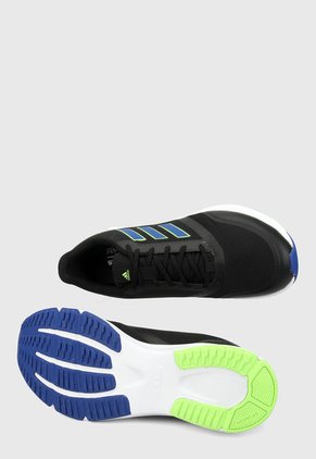 Tenis Running Negro-Azul-Verde adidas Performance Nova Flow