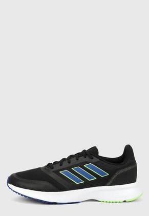 Tenis Running Negro-Azul-Verde adidas Performance Nova Flow