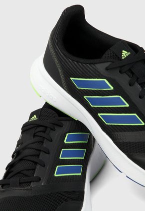 Tenis Running Negro-Azul-Verde adidas Performance Nova Flow