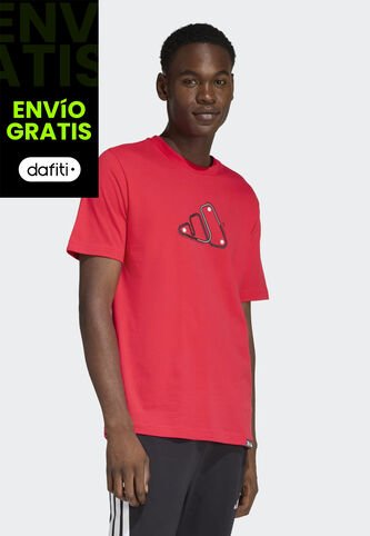 Camiseta adidas Sportswear Graphic Motorsport Track Rojo adidas Performance