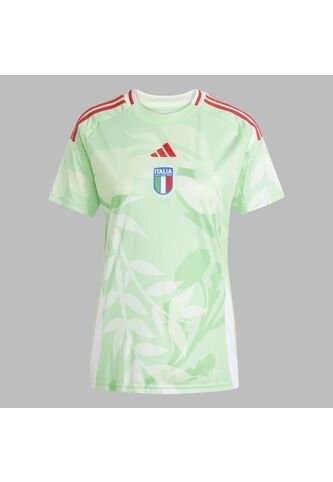 Camiseta Adidas Mujer 2da Italia 25 (Equipo Femenino)-Verde adidas Performance