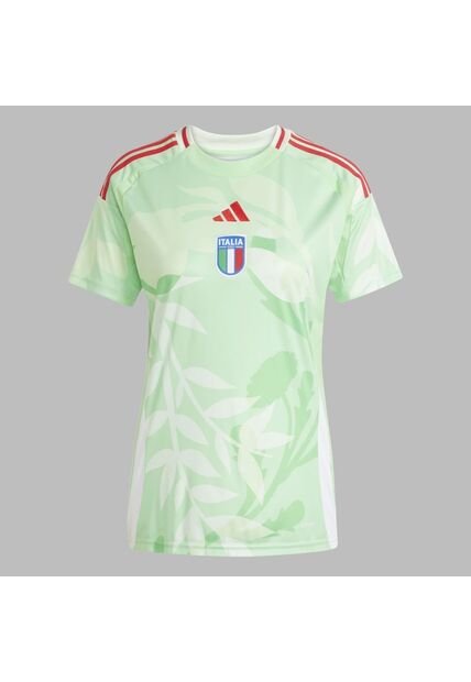 Camiseta Adidas Mujer 2da Italia 25 (Equipo Femenino)-Verde