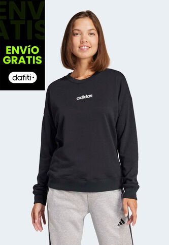 Buzo adidas Sportswear Essentials Linear Negro adidas Performance