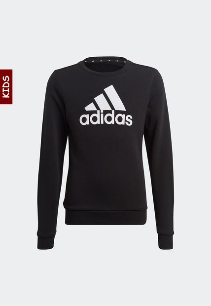 Buzo Negro-Blanco adidas Performance Essentials