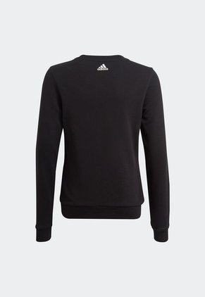 Buzo Negro-Blanco adidas Performance Essentials