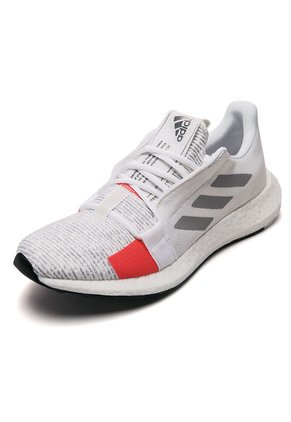 Tenis Running Blanco-Gris-Coral adidas Performance SenseBOOST GO m