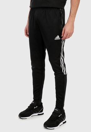 Pantalón Negro-Blanco adidas Performance Entrenamiento Tiro 21