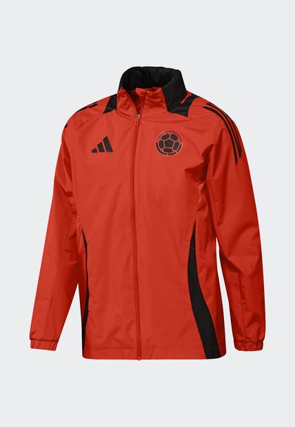 Chaqueta Terracota-Negro adidas Performance Presentación FCF Tiro 24 Competition