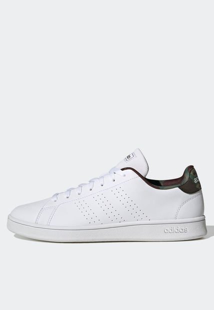 Tenis para Tennis Blanco-Verde-Café adidas Performance Advantage Base