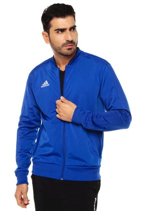 Chaqueta Azul-Blanco adidas Performance Con18 Pes Jkt
