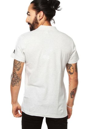 Camiseta Polo Gris Claro adidas Ess Base Polo