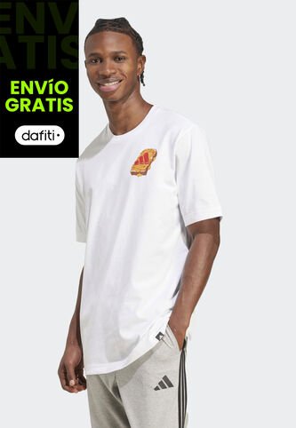 Camiseta adidas Sportswear Graphic Food  Blanco adidas Performance